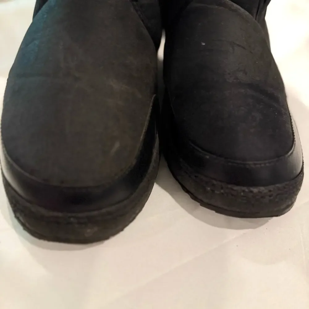 Khombu Black Winter & Rain Boots